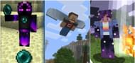 Enderian, Elytrian, and Starborne (Image via Minecraft)